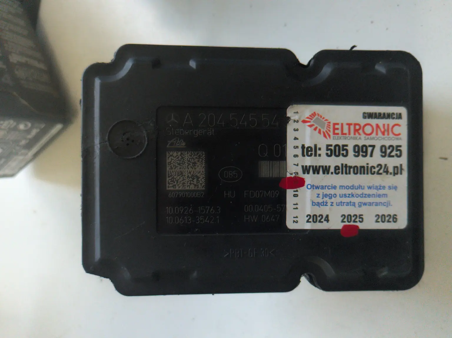 Sterownik ABS ESP Mercedes A2045455432