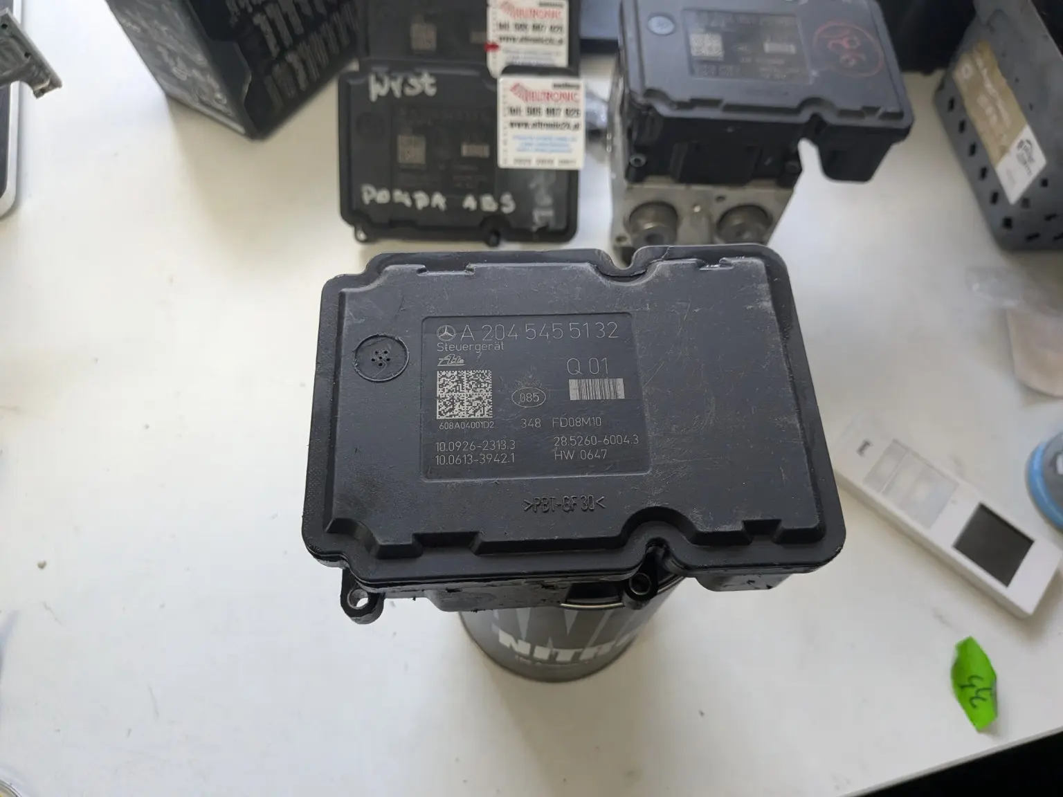 Widok pompy ABS Mercedes A2045455132